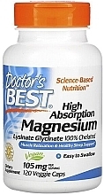Магний с высокой степенью всасывания,105 мг, таблетки - Doctor's Best High Absorption Magnesium — фото N1