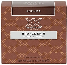 Кремовий бронзер - XX Revolution Bronze Skin Cream Bronzer — фото N2