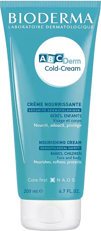 Крем для обличчя і тіла - Bioderma ABCDerm Cold-Cream Nourishing Face And Body Cream — фото N3