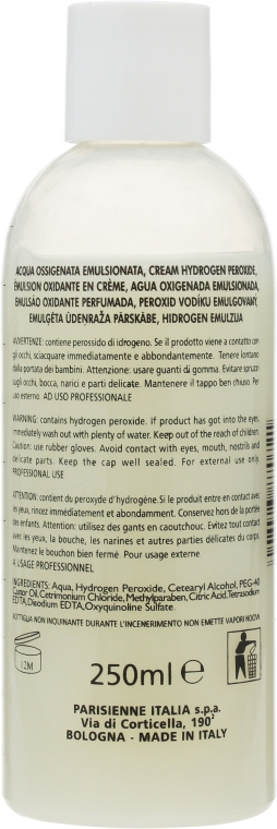 Емульсійний окислювач 10 Vol. 3 % - Black Professional Line Cream Hydrogen Peroxide — фото N2