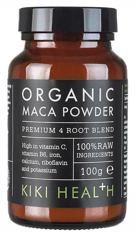 Харчова добавка "Порошок маку"  - Kiki Health Organic Maca Powder — фото N1