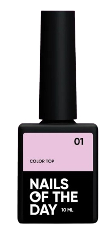 Топ для гель-лака без липкого слоя - Nails Of The Day Color Top — фото N1