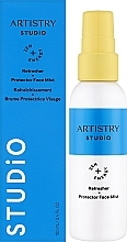 Увлажняющий защитный спрей для лица - Amway Artistry Studio Zen + Energy Refresher + Protector Face Mist — фото N2