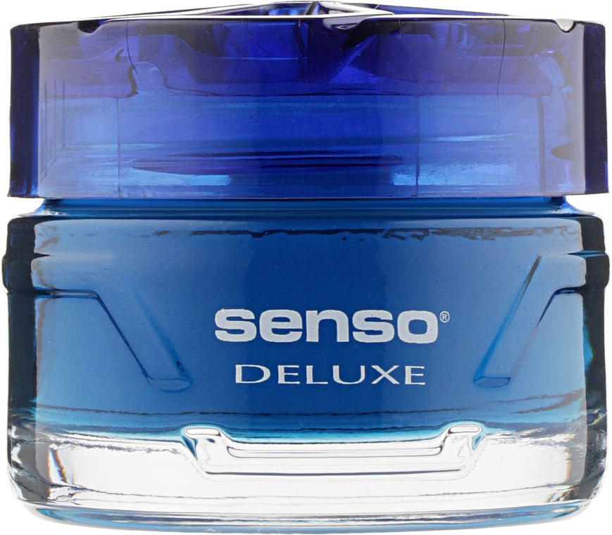 Ароматизатор гелевий для авто "Нова машина - Dr.Marcus Senso Delux New Car — фото N1