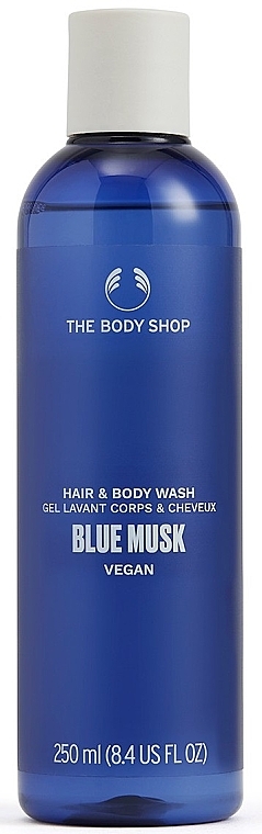Шампунь-гель для душа BLUE MUSK - The Body Shop Blue Musk Vegan — фото N1