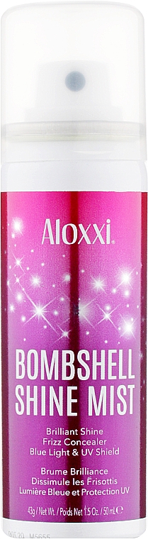 Блиск для волосся - Aloxxi Bombshell Shine Mist — фото N3