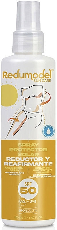 Солнцезащитный спрей для тела - Redumodel Sun Care Reducing & Firming Sunscreen Spray SPF50 — фото N1