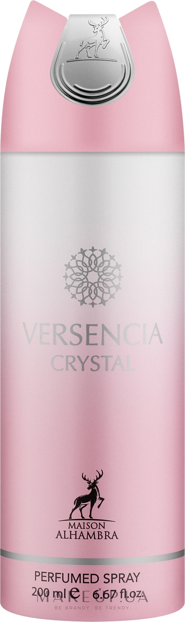 Alhambra Versencia Crystal - Парфюмированный дезодорант-спрей — фото 200ml