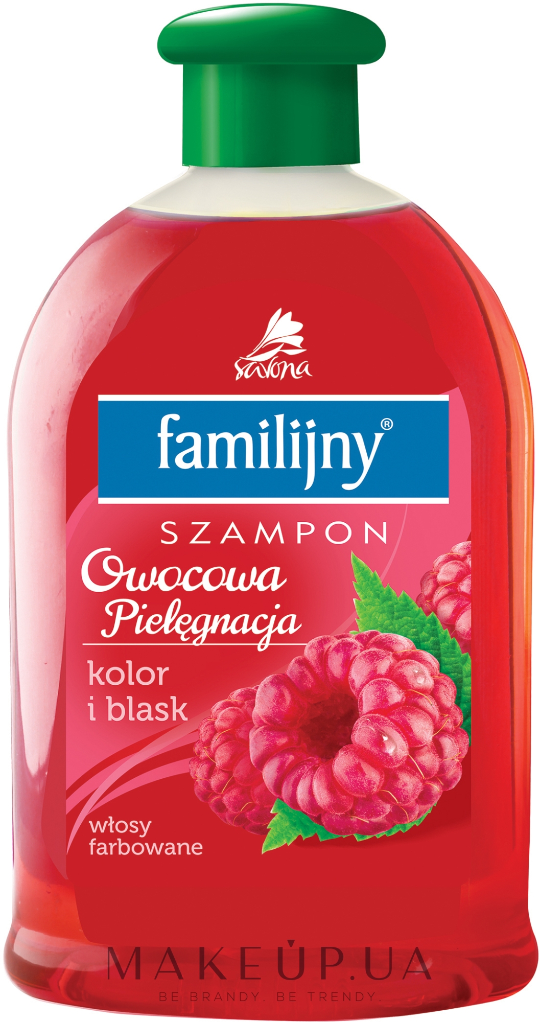 Шампунь для окрашенных волос - Pollena Savona Familijny Fruity Care Shampoo Colour & Shine — фото 500ml