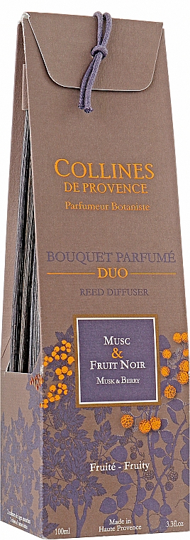 Аромадифузор "Мускус і ягоди" - Collines de Provence Bouquet Aromatique Moschus & Beere — фото N1