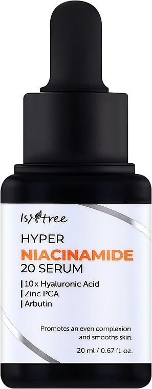 Сыворотка с ниацинамидом 20% - IsNtree Hyper Niacinamide 20 Serum — фото N1