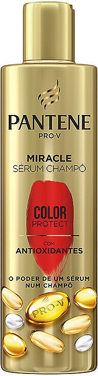 Шампунь для захисту кольору волосся - Pantene Pro-V Miracle Serum Shampoo Colour Protect — фото N1