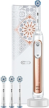 Парфумерія, косметика Електрична зубна щітка - Oral-B Genius X 20000 Luxe Edition Rosegold