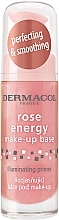 Парфумерія, косметика База під макіяж з екстрактом перлів - Dermacol Pearl Energy Make-Up Base