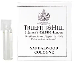 Духи, Парфюмерия, косметика Truefitt & Hill Sandalwood - Одеколон (пробник)