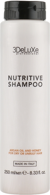 УЦІНКА Шампунь для сухого й пошкодженого волосся - 3DeLuXe Nutritive Shampoo * — фото N1