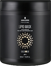 Парфумерія, косметика Маска "Ліпідна" з кератином для сухого та пошкодженого волосся - Anagana Professional Lipid Mask