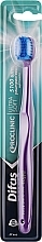 Духи, Парфюмерия, косметика Зубная щетка "Ultra Soft" 512568, фиолетовая с синяя щетиной - Difas Pro-Clinic 5100