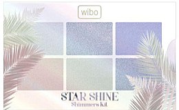 Парфумерія, косметика Палетка шимерів для обличчя - Wibo Star Shine Shimmers Kit