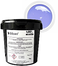Гель для наращивания ногтей - Silcare High Light LED Violet — фото N6
