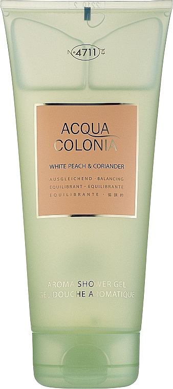 Maurer & Wirtz 4711 Acqua Colonia White Peach & Coriander - Гель для душа