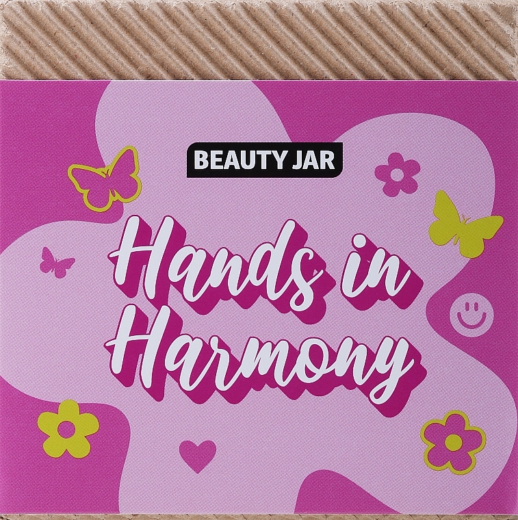 Подарунковий набір - Beauty Jar Hands In Harmony (h/cr/mask/100ml + soap/60g) — фото N1