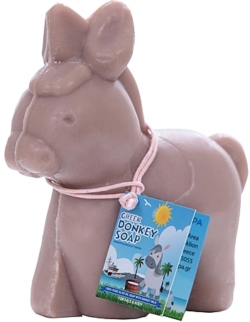 Мило у формі ослика "Brown" - Olive Spa Donkey Shape Soap — фото N1