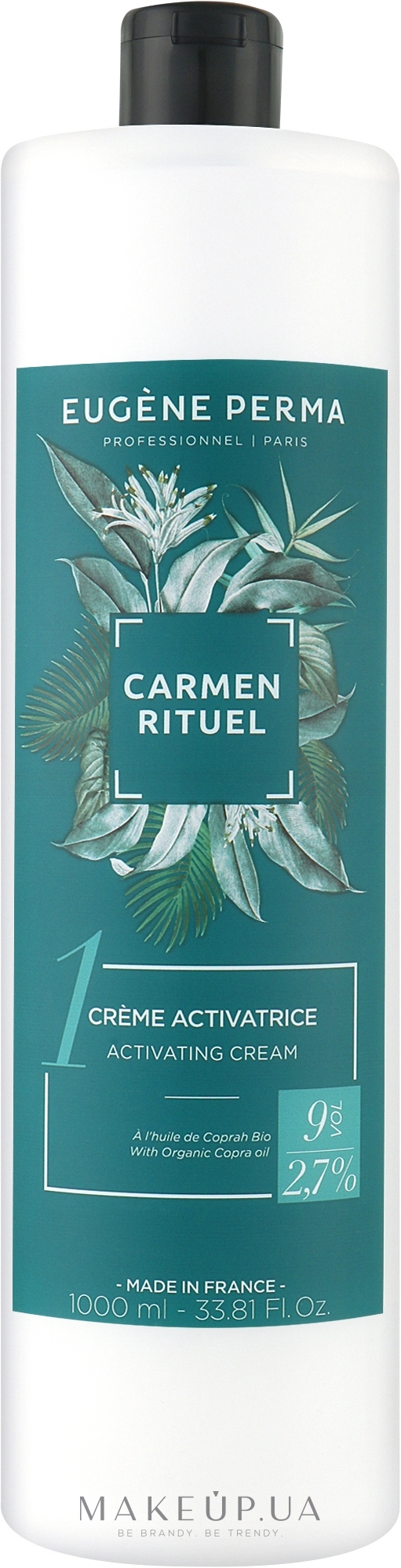 Окислювач для волосся 2.7% - Eugene Carmen Rituel Oxydant 9 VOL — фото 1000ml