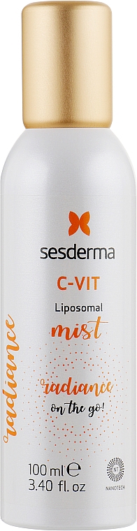 Освітлювальний спрей-міст для обличчя з вітаміном С - Sesderma CVit Liposomal Mist — фото N4