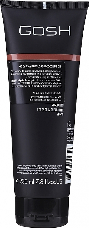 Кондиционер для волос - Gosh Copenhagen Coconut Oil Conditioner — фото N2