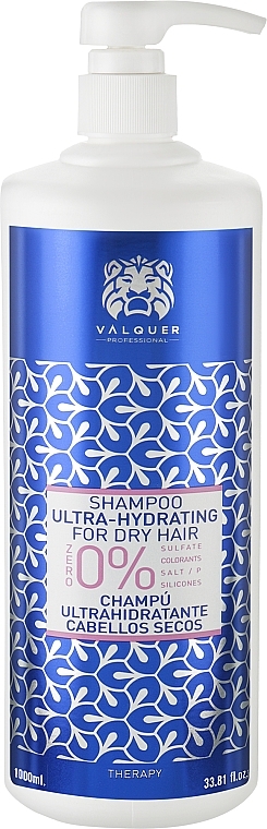 Шампунь ультразволожувальний для сухого волосся - Valquer Shampoo Ultra-Hydrating For Dry Hair — фото N2