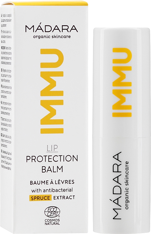Защитный бальзам для губ - Madara Cosmetics IMMU Lip Protection Balm — фото N3