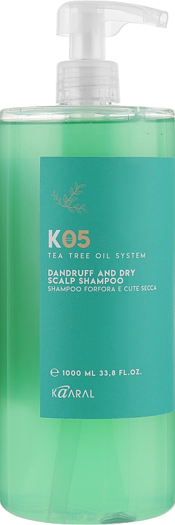 Шампунь для волосся проти лупи - Kaaral K05 Dandruff And Dry Sclap Shampoo — фото N1