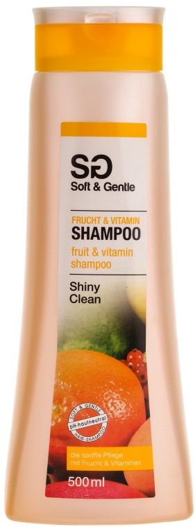 Шампунь з вітамінами - Soft&Gentle Shampoo 