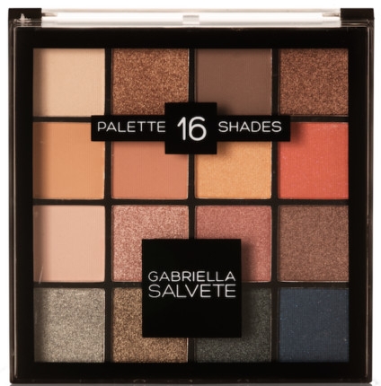 Палетка тіней для повік - Gabriella Salvete Palette 16 Shades — фото N1