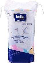 Духи, Парфюмерия, косметика Ватные подушечки, квадратные, 70 шт - Bella Cotton Pads