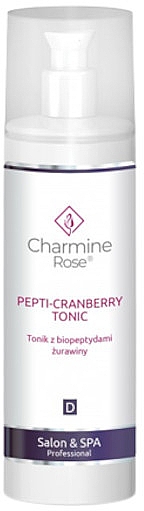 Тонік для обличчя з біопептидами журавлини - Charmine Rose Pepti-Cranberry Tonic — фото N1
