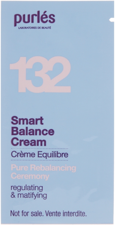 Мультиактивный крем для проблемной кожи - Purles 132 Smart Balance Cream (пробник) — фото N1