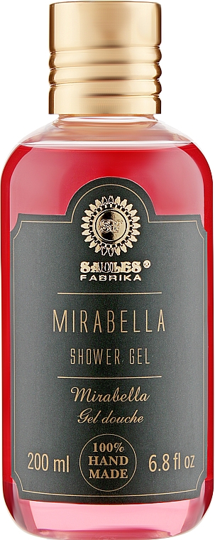 Гель для душу "Мірабелла" - Saules Fabrika Shower Gel