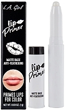 Праймер для губ - L.A. Girl Lip Primer Clear — фото N4