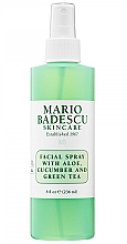 Спрей для обличчя з екстрактом алое, огірка й зеленого чаю - Mario Badescu Facial Spray Aloe, Cucumber & Green Tea — фото N2