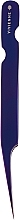 Пинцет прямой с изгибом, пурпурное сияние - Vivienne — фото N1