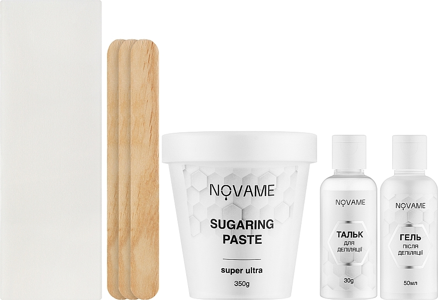 Набор для домашнего шугаринга, 5 продуктов - Novame Cosmetic — фото N2