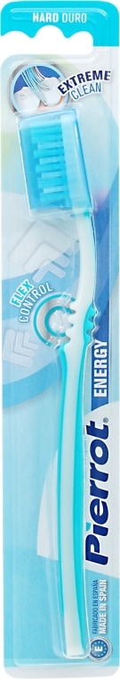 Зубная щетка "Энергия", жесткая, бирюзовая - Pierrot Energy — фото N3