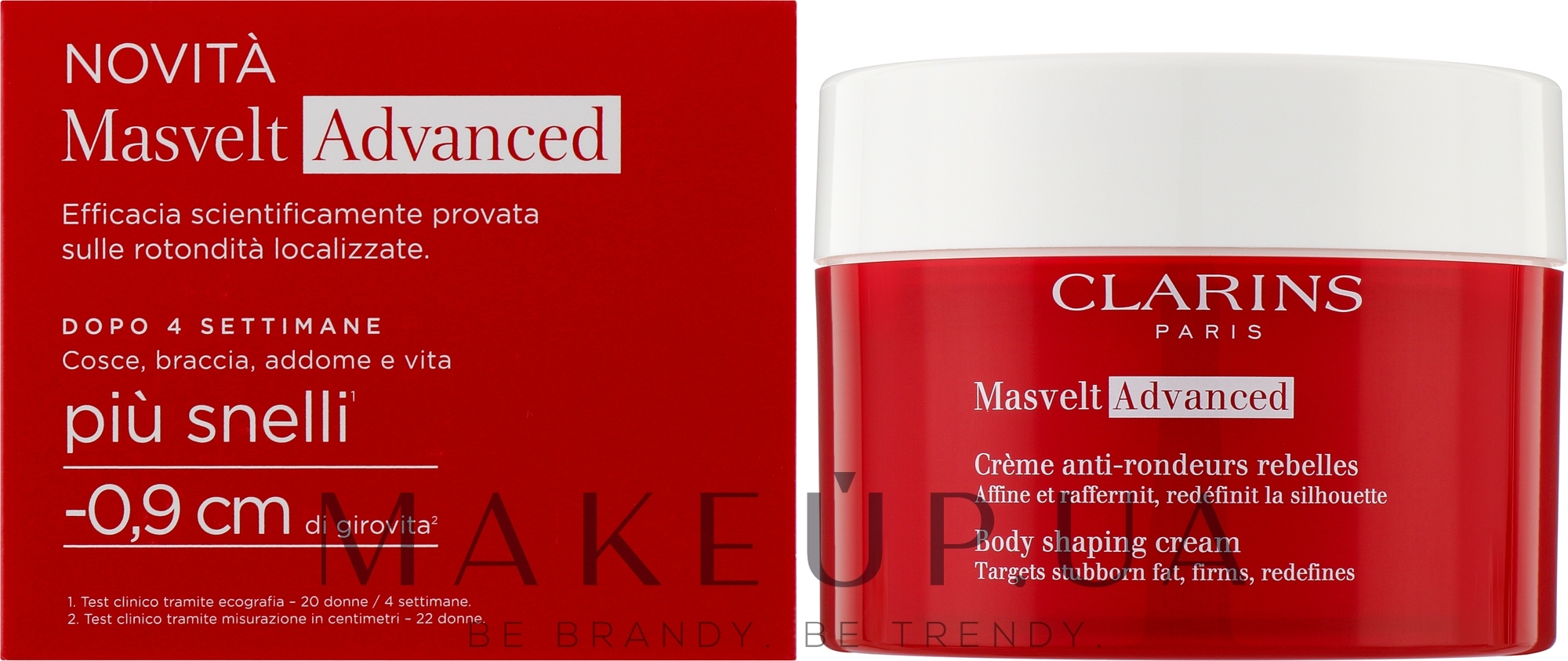 Крем для похудения - Clarins Masvelt Advanced Body Shaping Cream — фото 200ml