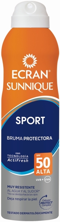 Сонцезахисний спрей - Ecran Sun Lemonoil Sport Spray Invisible SPF50 — фото N1