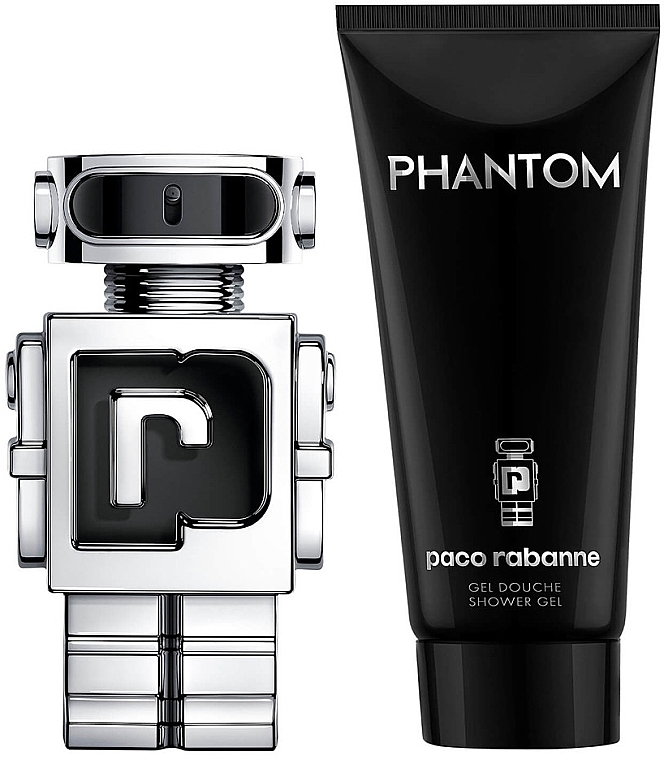 Paco Rabanne Phantom - Набор (edt/50ml + sh/gel/100ml) — фото N2