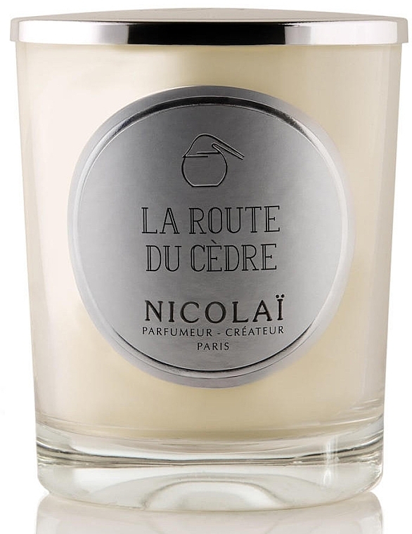 Nicolai Parfumeur Createur La Route Du Cedre - Парфюмированная свеча — фото N1