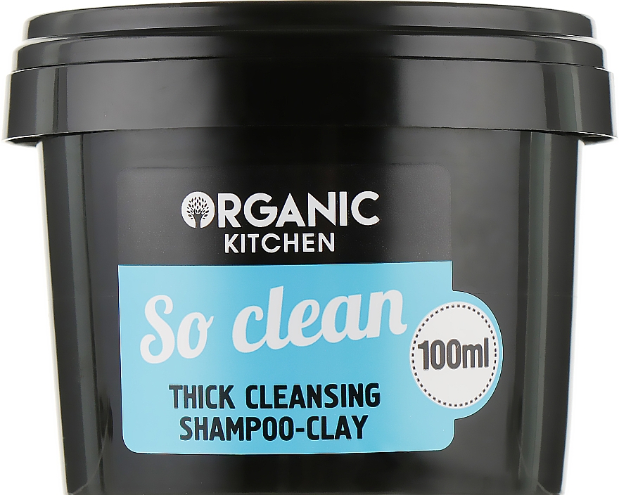 Шампунь-глина очищающий "So clean" - Organic Shop Organic Kitchen Thick Cleansing Shampoo-Clay