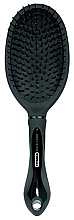 Парфумерія, косметика Широка овальна щітка - Titania Hair Care Black Brush